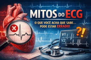 Leia mais sobre o artigo Mitos do ECG: aprendemos a decorar traçados, não a entendê-los