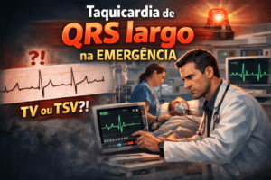 Leia mais sobre o artigo O dilema do QRS largo: por que Brugada pode te enganar na sala vermelha