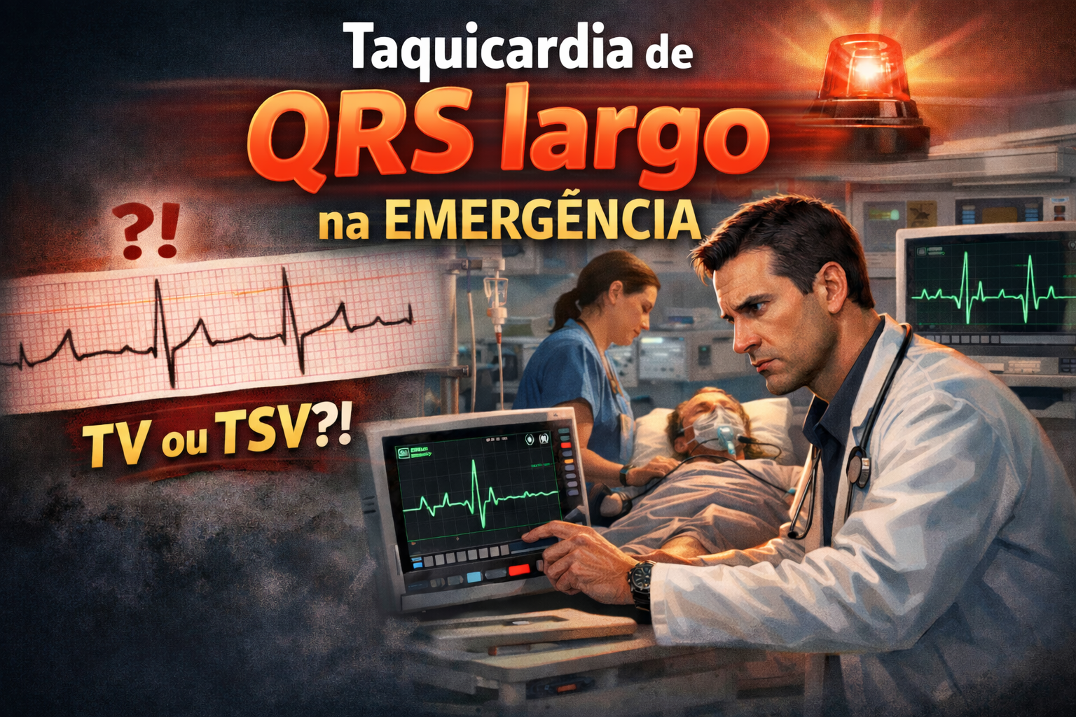 No momento, você está visualizando O dilema do QRS largo: por que Brugada pode te enganar na sala vermelha